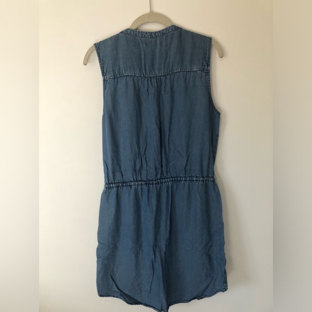 GAP Perfect sleeveless tie waist shirtdress - Picture 6 of 6